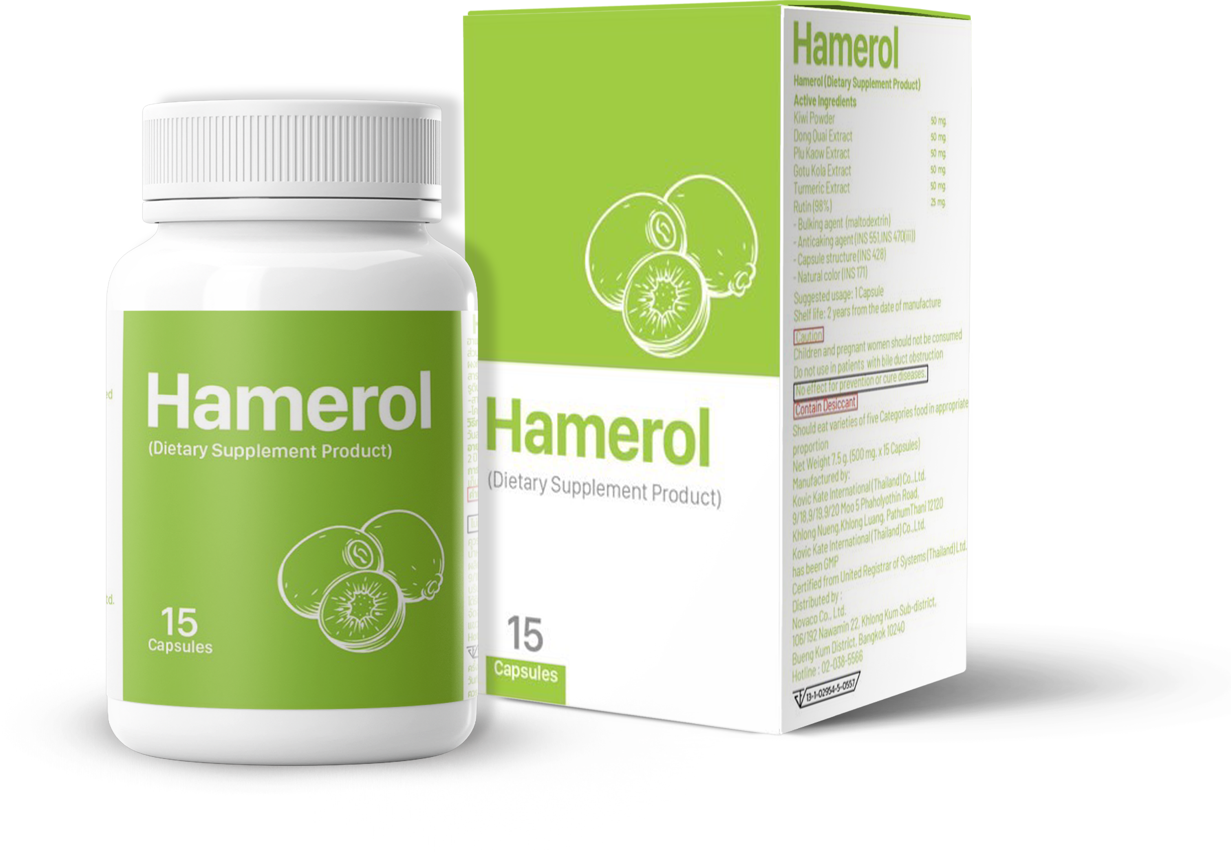 ส่วนประกอบสำคัญของ Hamerol ในการรักษาโรคริดสีดวงทวาร