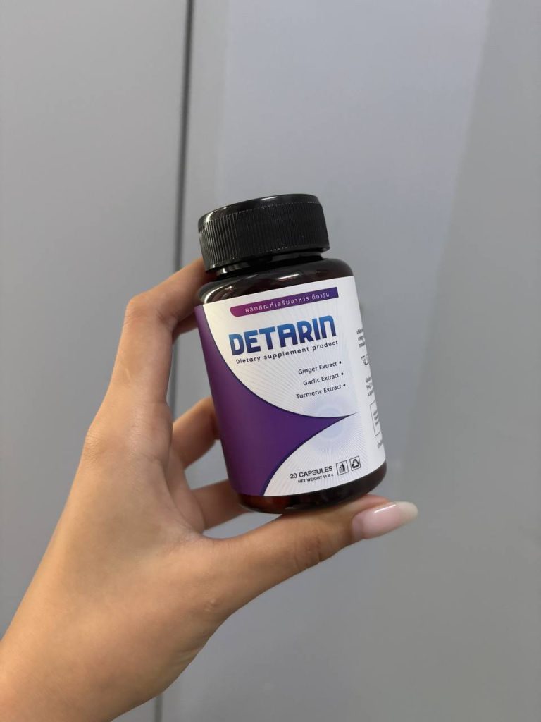 สั่งซื้อ Detarin ได้ที่นี่ พร้อมโปรพิเศษ 50%