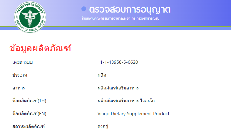 Viago ดีจริงหรือไม่?